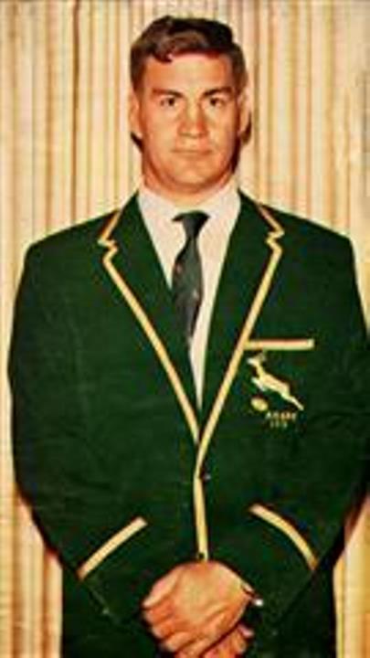 Martiens Louw - Springbok in 1971 and Transvaal player