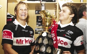 Charl McLeod and Pat Lambie