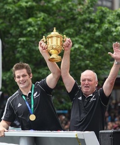 Richie McCaw & Sir Graham Henry