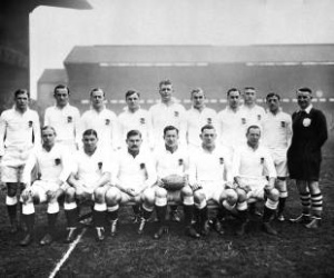 The England crop of 1936 prepare to face New Zealand 