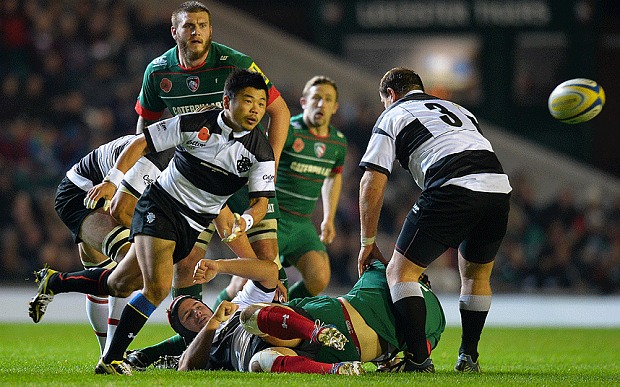 4 November 2014. Barbarians beat Leicester Tigers by 59 / 26