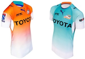 Toyota Cheetahs 2015 Home & Away Jerseys