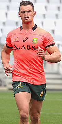 Jesse Kriel during Springbok training