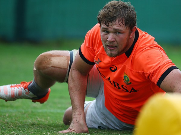 Duane Vermeulen at training