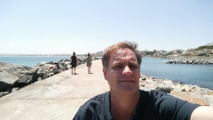 Selfie at Yzerfontein Harbour