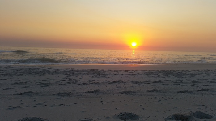 Sunset on the West Coast at Jakkalsfontein Private Nature Reserve