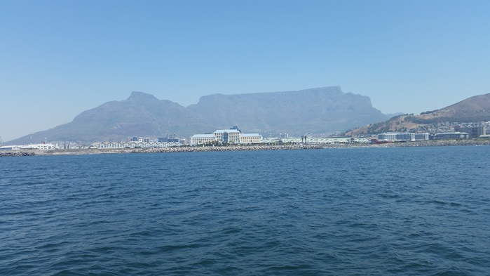 View of Table Mountain from the Peroni Yaght